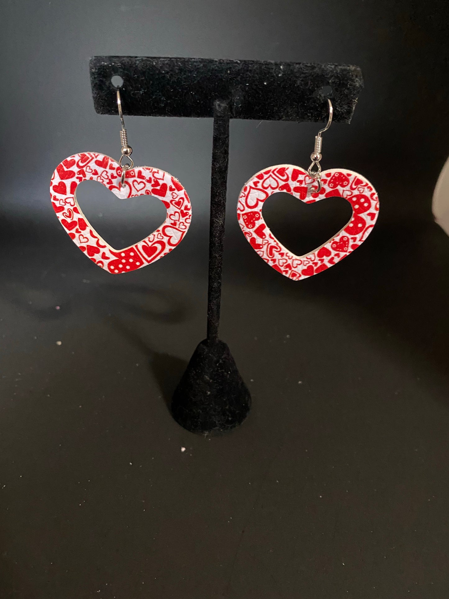 Valentine Leather Earrings